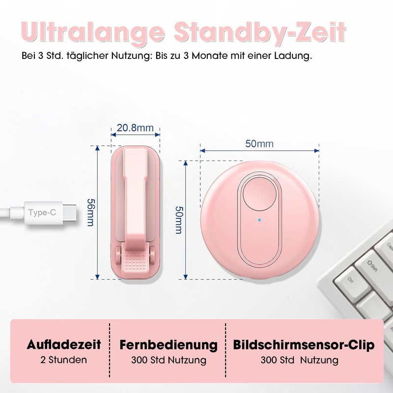 RF Remote Control (Pink)