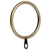 Strong Metal Curtain Hanging Rings - 45MM Large Brass Pole
