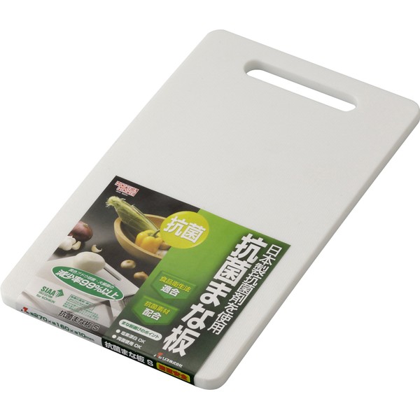 Squirrel Cutting Board, Antibacterial S, White, W 10.6 x D