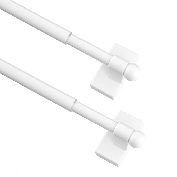 Multi functional hanging pole，Magnetic Curtain Rods for Metal Doors，No tools