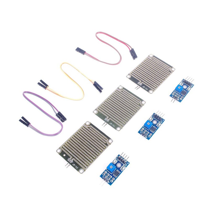 ANGEEK 3 Stk. Regensensor Regentropfen Regen Sensor Modul für Arduino