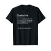 Gratuity Definition – Anti Tipping Tip Text (white) T-Shirt