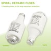 SIGANDG 10A DII E27 R021 Spiral Ceramic Fuses gG Diazed