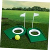 Outanaya Golf Putting Cup Set 2 Pcs Detachable Indoor Practice