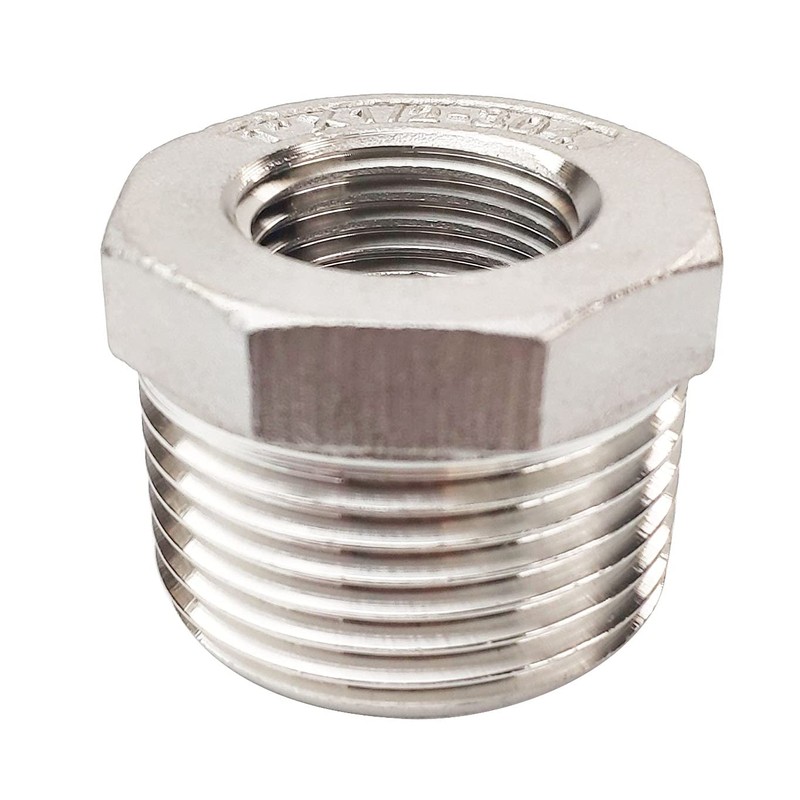 LOZOME 1" Male x 1/2" Female Thread Reducer Bushing Pipe