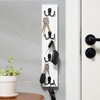 Yohsnor Vertical Wall-Mounted Key Holder – Stylish Entryway Hook Rack,