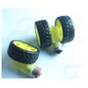 CHANCS DC Gear Motor 3-6V 1:48 1pcs Double Shaft for