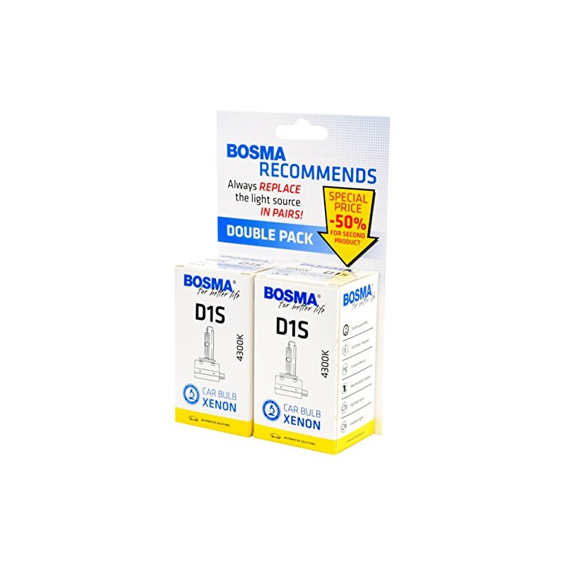 Bosma for better life 545120 Bosma Xenon Headlight Bulb D1S