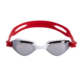 Clear'r Mako Adult Swim Goggle, Red/Grey, Unisex
