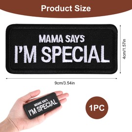 Military Patches, Sew On Patches for Clothing Backpacks Jackets Fabric Stickers Embroidery Bag Embroidered Patch Hook & Loop Service Dog Patch