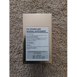 Zooone Eye Vitamin and Mineral Supplement 90 Tablets EXP 10/2027