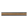 Midori 42270006 Aluminum & Wood Ruler, 5.9 inches (15 cm),