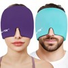 Migraine Headache Relief Cap, Gel Ice Head Wrap, Hot and