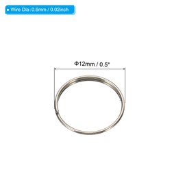 200 Pcs Round Edged Split Circular Ring Clips and 20 Pcs Chandelier Crystal Hooks for Crystal Lamps, Crystal Curtain,Crystal Garland,Suncather,Jewelry Making and Craft Ideas Jewelry Making Jump Rings