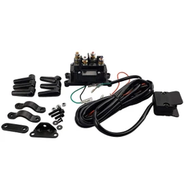 APIELE 12V 250A Winch Solenoid Relay Kit & Winch Rocker Thumb Switch Assy for 2000lbs-5000lbs ATV UTV 4X4 Truck Boat