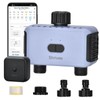 Shrivee Irrigation Computer WLAN 2 Outputs, Garden Watering Timer, Automatic