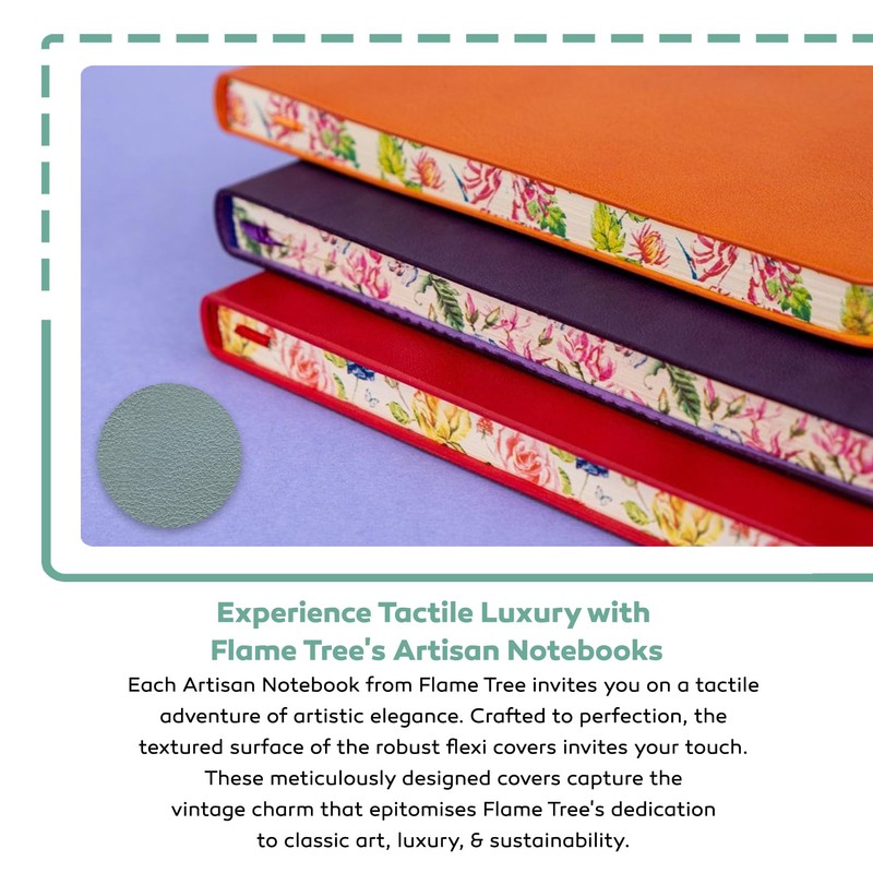 Purple Artisan Notebook (Flame Tree Journals) (Artisan Notebooks)