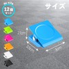 Magnetic Clips (12 Pieces) 6 Colors x 2 Pieces (Light