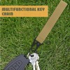 XTACER Tactical 1-inch Wristlet Keychain Strap Hand Wrist Lanyard Key
