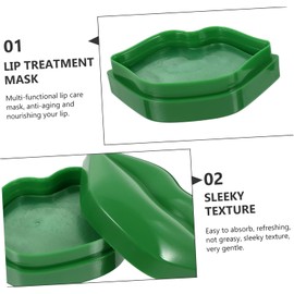 Baluue 40piezas Mascarilla De Labios De Hidratante y Antiarrugas Caja De Gel De Cuidado Labial Nutritivo