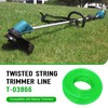 Dairrr Fuuu T-03866 Twisted String Trimmer Line Compatible with Makita