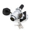 ZBLZGP WS20 Waterproof IP67 Aviation WEIPU Plug Socket M20 Square