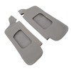 FILFEEL 2Pcs Car Sun Visor Cover, PU Leather Stylish Look