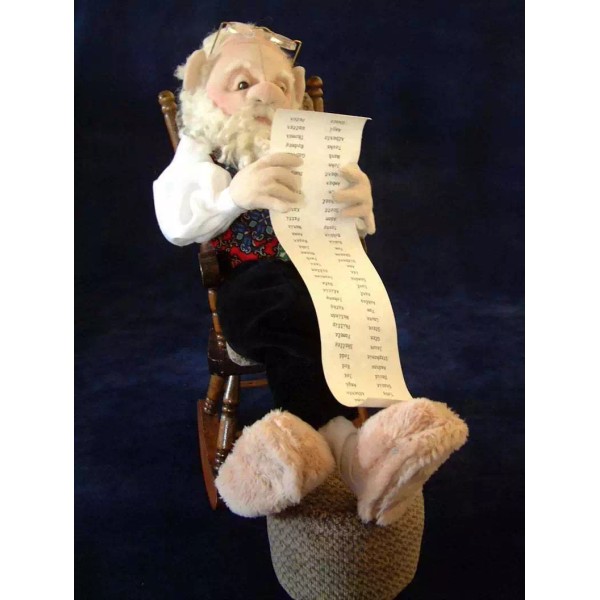 Abra Creations Cloth Art Doll Pattern "Santa" By Shelley Hawkey