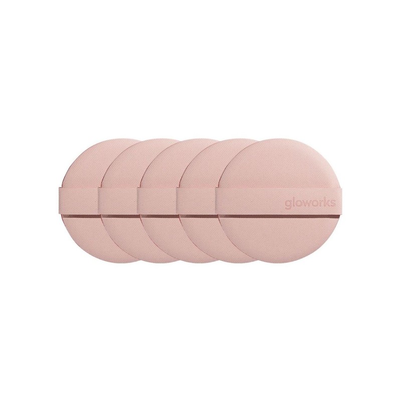Gloworks Glowworks Rubicell 4-Layer Cushion Puff (Set of 5)