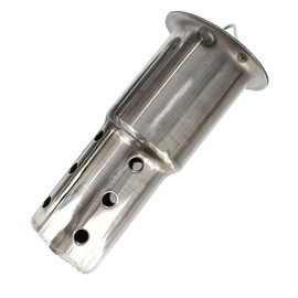 MAKUMINORS General Purpose Silencer, Inner Baffle, 2.4 inches (60 mm), Inner Silencer, Motorcycle, Muffler, Catalytic Type, Moped, Noise Reducing, Parts, Easy Installation