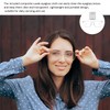 CWPFVQA 1 x Clear Flat Glasses, 1 x Glasses Cloth,