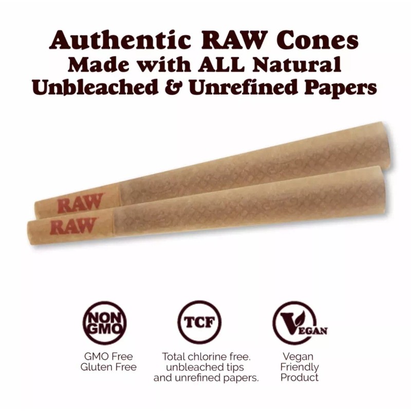 RAW Classic 98 special Size Cone (100PK)+jet flame torch lighter