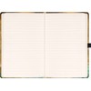 NOTIQUE Lined Notebook with Elastic Band, 13 x 21 cm,