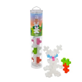 Plus-Plus 9603443 Ingenious Construction Toy, Big Rabbit, Creative Building Blocks Tube, 15 Pieces