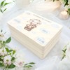 Erinnerungsbox Baby Heißluftballon personalisierte Erinnerungskiste Erinnerungsbox Geschenk zur Geburt Geburtsgeschenk