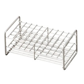Sanwa Kaken Industrial Test Tube Stand for 0.7 inch (18 mm) x 50 Hadachi SS18-50 (5X10) 3.0 inches (75 mm)