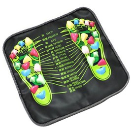FOYTOKI Foot Foot Massage Machine Feet Leg Mat Reflexology Massage Foot Pad Cobblestone Foot Mat Moms Foot Tension Pebble Legs Fitness Soothing
