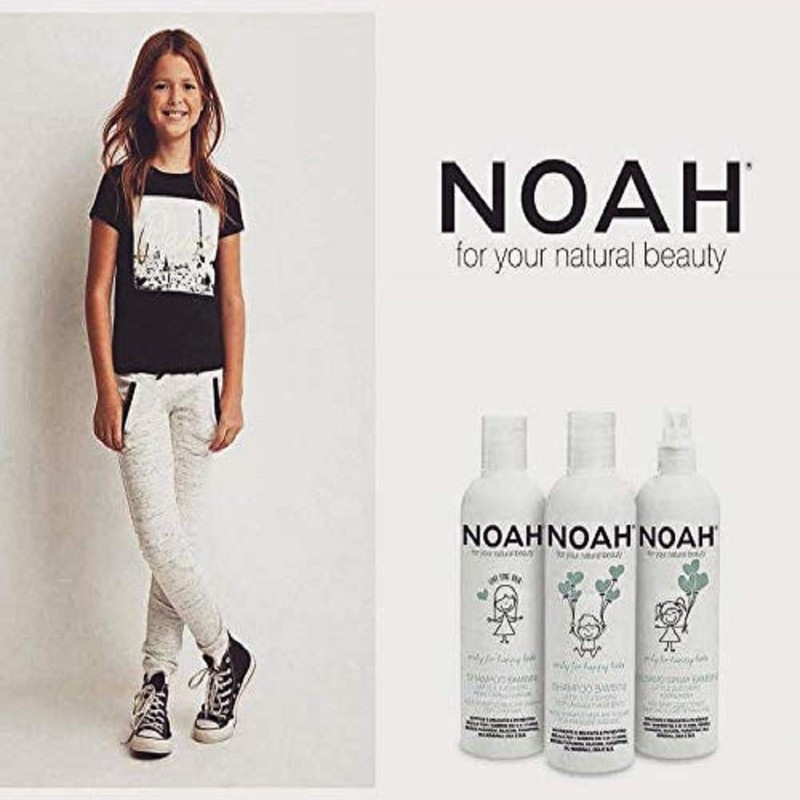 NOAH Natural Kids Shampoo with Milk and Sugar for Frequent