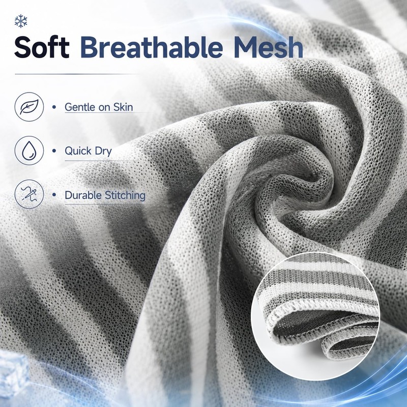RDEKISS 4 Pack Cooling Towels for Hot Weather (40"x12"), Ice