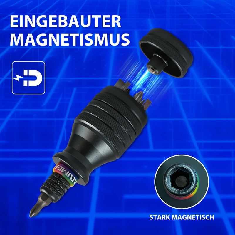 7 in 1 Screwdriver Set with Magnetic Tip, Mini Hand