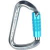 ProClimb Aluminum D Carabiner - Triple-Locking Gate 28kN