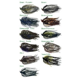 Buckeye Mop Jig 1/2oz Green Pumpkin