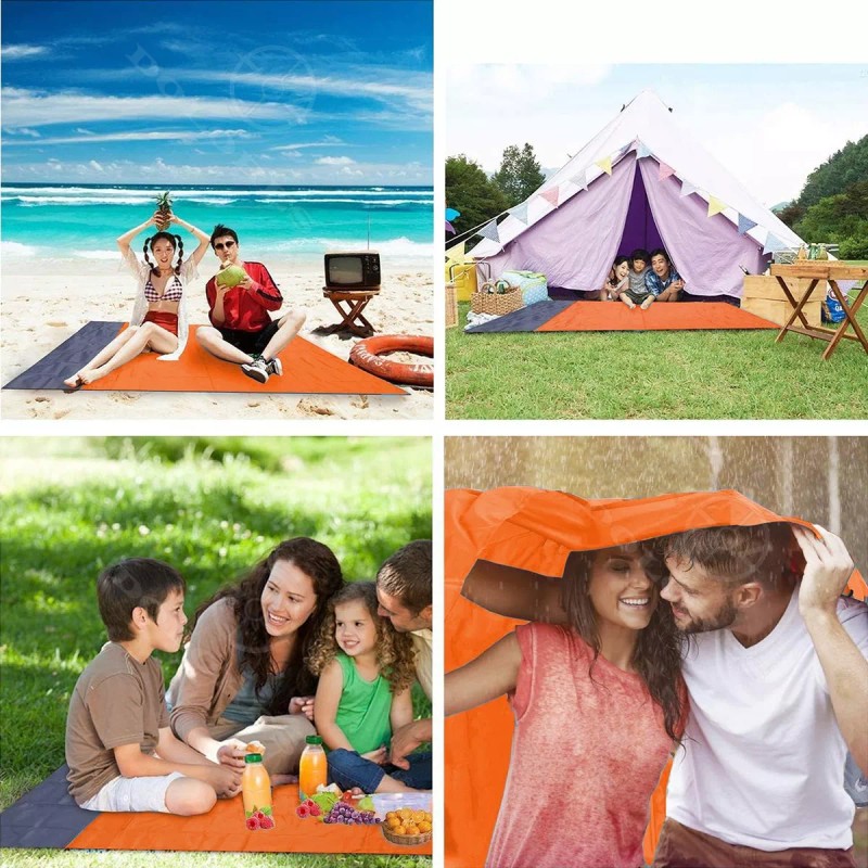Dolores Manta Playa Prueba Arena Colchonetas Camping Picnic 2*1.4m