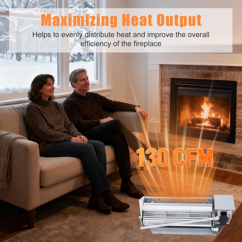 FBK-200 Fireplace Blower Kit for Superior SLDVT-35NM, SLDVT-40NM, DR-600CMN, DR-500CMN,