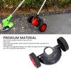 Weed Trimmer Support Wheel, Universal Trimmer Auxiliary Wheel, Grass Trimmer