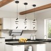 Sovinzert 4000K Modern Pendant Light, 15IN Spiral LED Pendant Lights