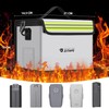 ZJTAPE Lipo Safe Bag, Fireproof, Explosion-proof Battery Bag, Large Storage
