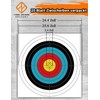 THREE ARCHERS 20 Sheets 60 cm Archery Target Pads 10