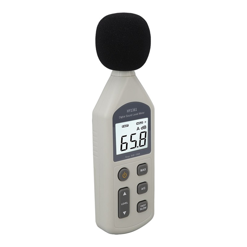 Decibel Meter High Accuracy LCD Screen 30 to 130dBA 5V