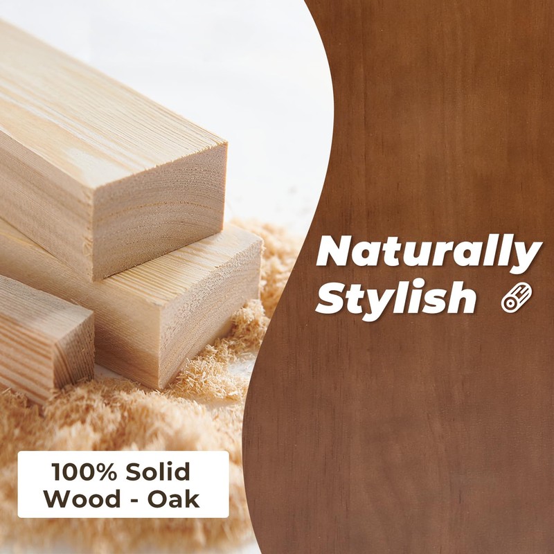 DELAVIN 29.5" Solid Wood Dining Table, Modern Small Dining Table,